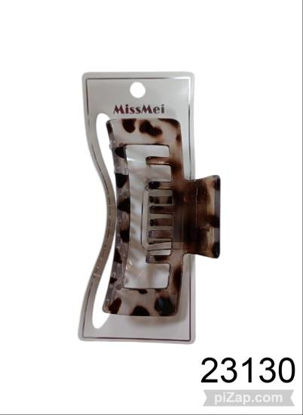 Imagen de BROCHE MARRON/TRANSPARENTE CON MANCHAS/NEGRO 11.25